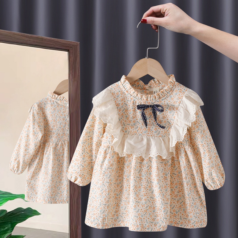 Baby Clothing Country - فستان بناتي بأسلوب الأميرات لفصلي الربيع