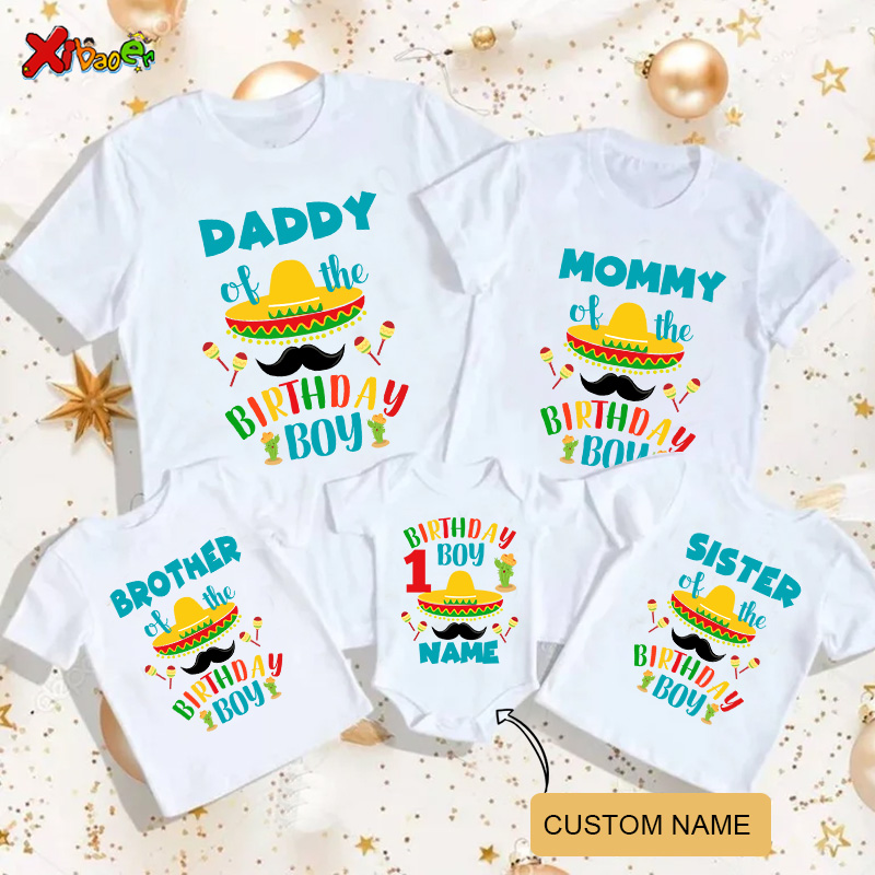 Baby Clothing Hawaii - الفتيات تي شيرت عيد ميلاد الأسرة