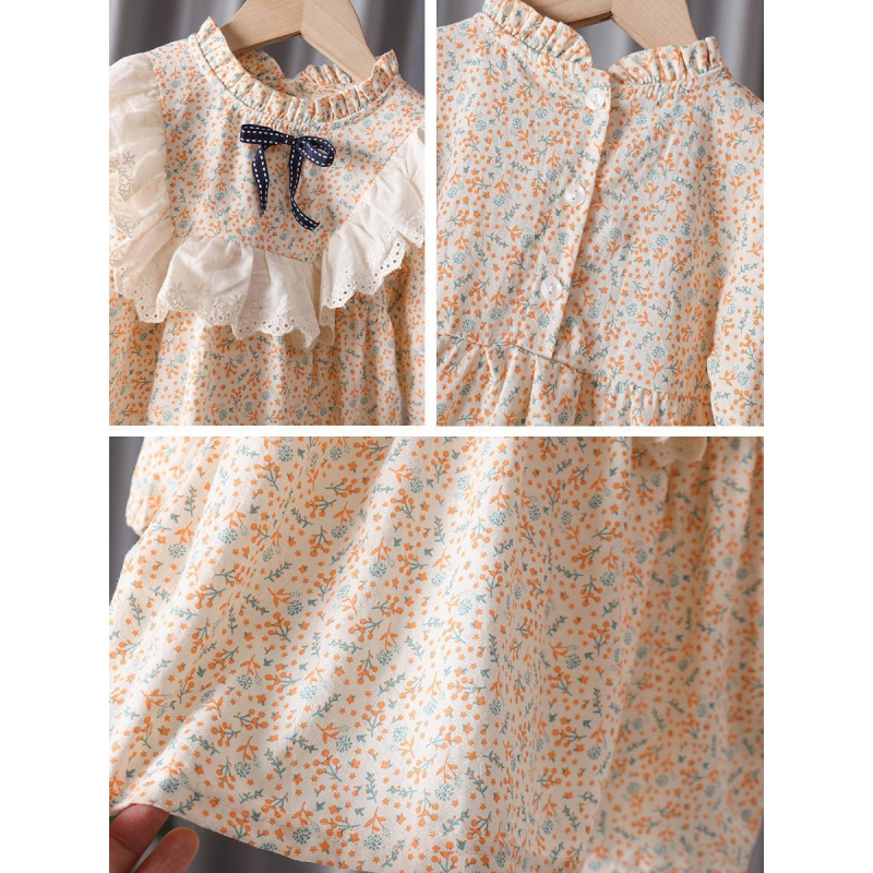 فستان بناتي بأسلوب الأميرات لف - مراجعة Baby Clothing Country وسعره