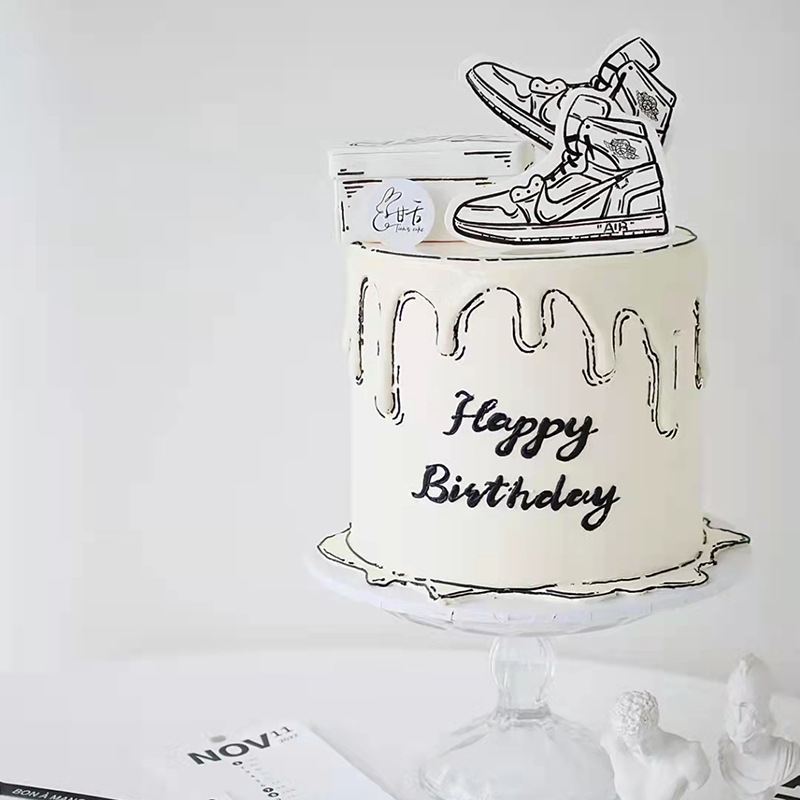 INS لطيف الكرتون كعكة عيد ميلا - مراجعة Baby Clothing Event وسعره