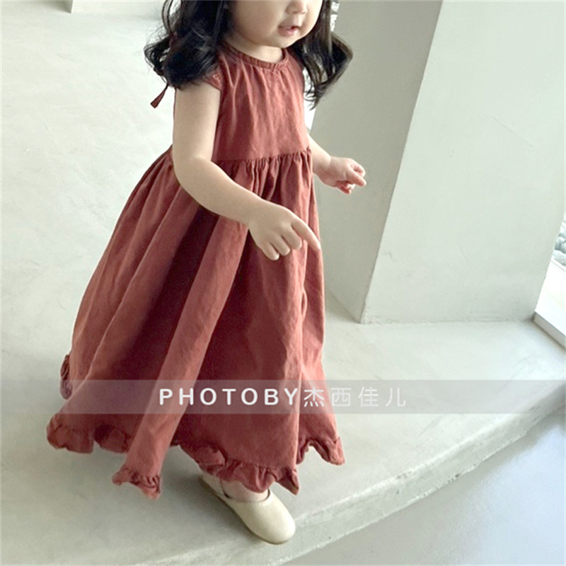 فستان صيفي جديد للبنات على الط - مراجعة Baby Clothing Korea وسعره