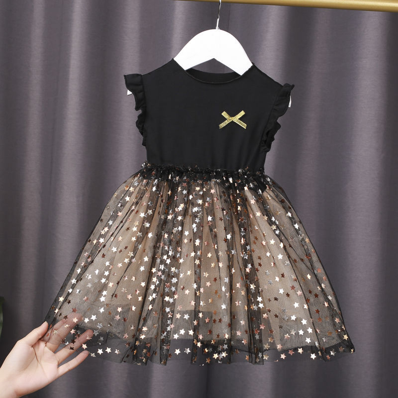 فستان أميرات بشاش شبكي للأطفال - مراجعة Baby Clothing Korea وسعره